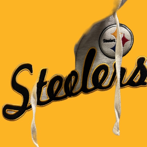 NFL 🏈Team Apparel Women Pittsburgh Steelers Hoodie. Fleece/Sherpa lined.  SZ XL - Picture 12 of 12